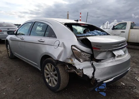 2012 Chrysler 200 Touring из США, поврежденный, VIN 1C3CCBBB8CN102009